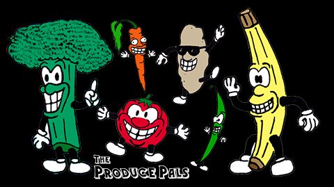 The Produce Pals logo for website